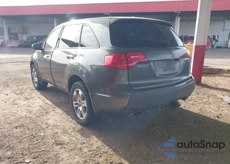 2008 Acura Mdx Technology Package z USA, uszkodzony, nr VIN 2HNYD283X8H503067